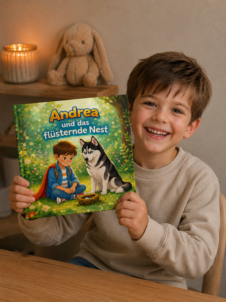 Create a Children's Book with Your Own Photo
