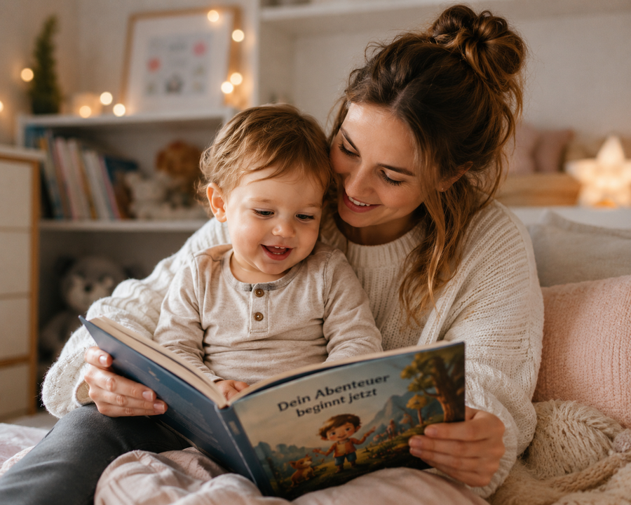 Personalisiertes Kinderbuch für 2-Jährige