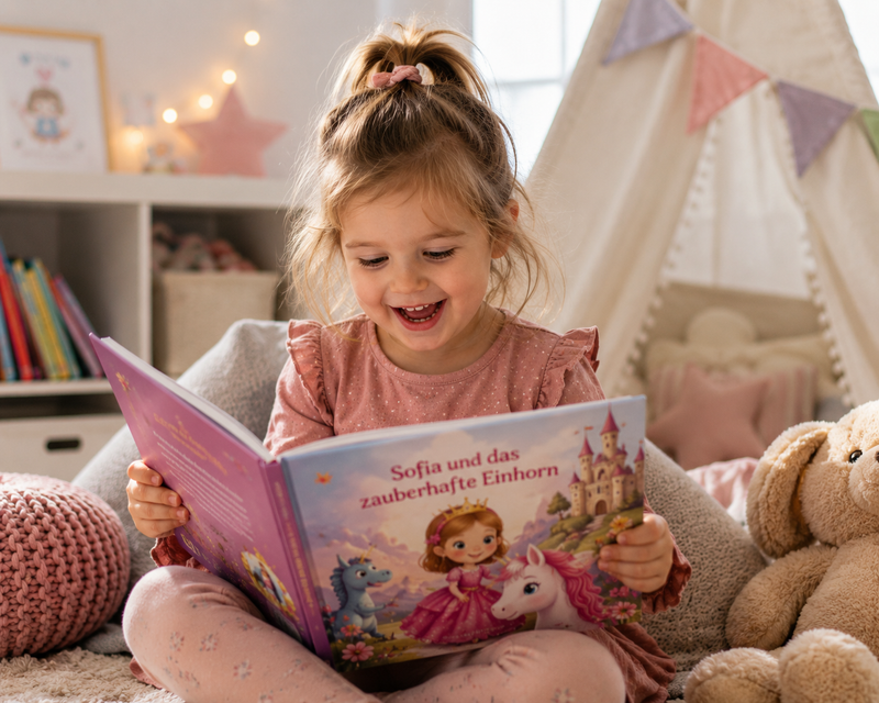 Personalisiertes Kinderbuch für 3-Jährige: Das perfekte Vorlese-Abenteuer